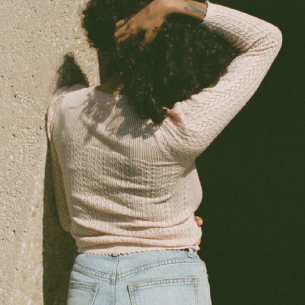 Sofina Pullover In Seashell Pink - image 5